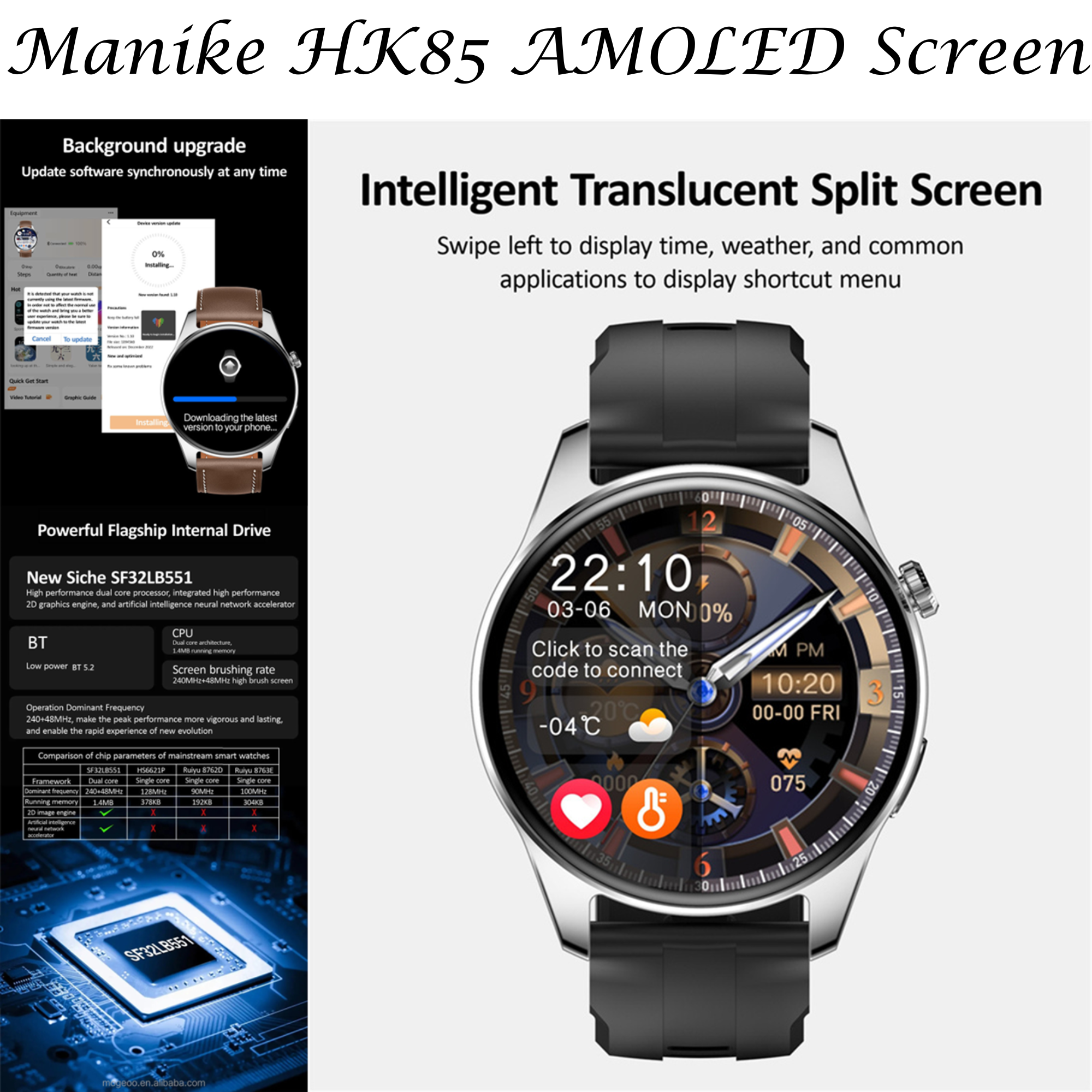 Manike HK85 Smartwatch Manike HK85 Smartwatch